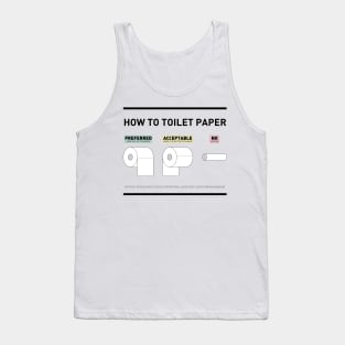 How To Toilet Paper Tank Top